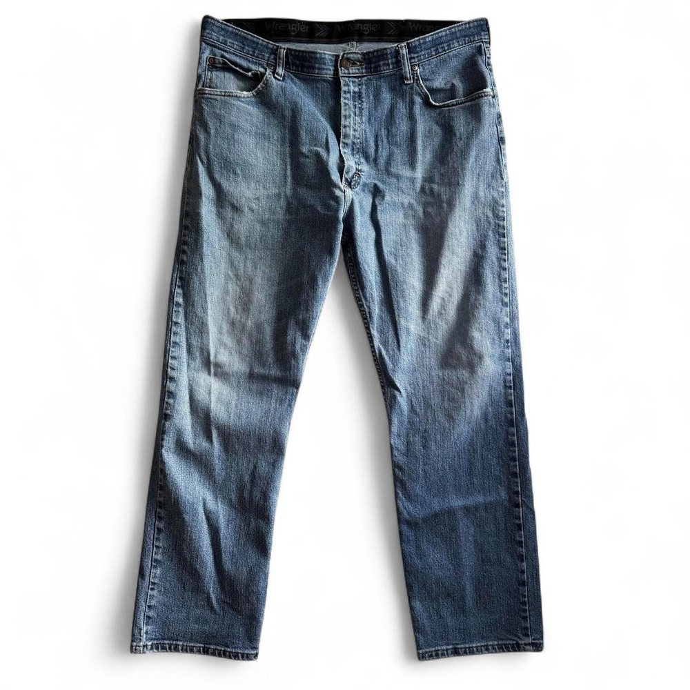 Wrangler Performance Series Relaxed Fit Jeans Blue 38x30 96CFMSW Mens